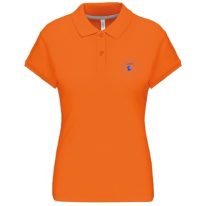 Polo manches courtes femme