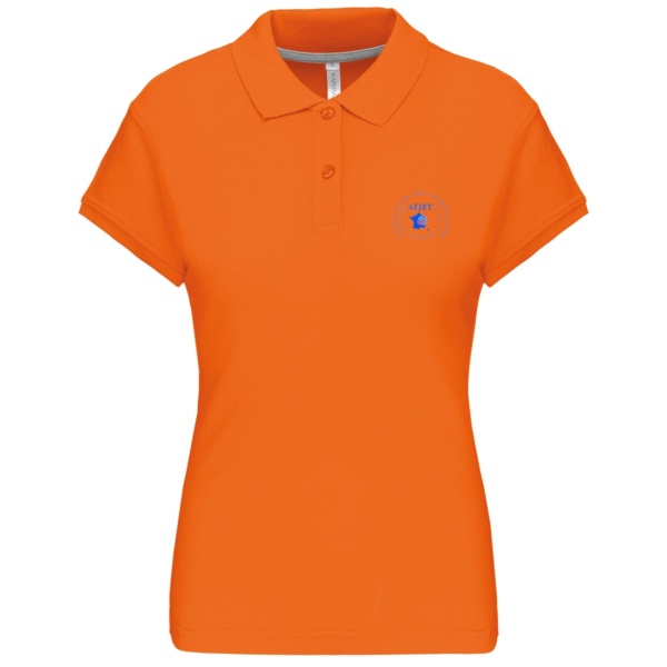 Polo manches courtes femme